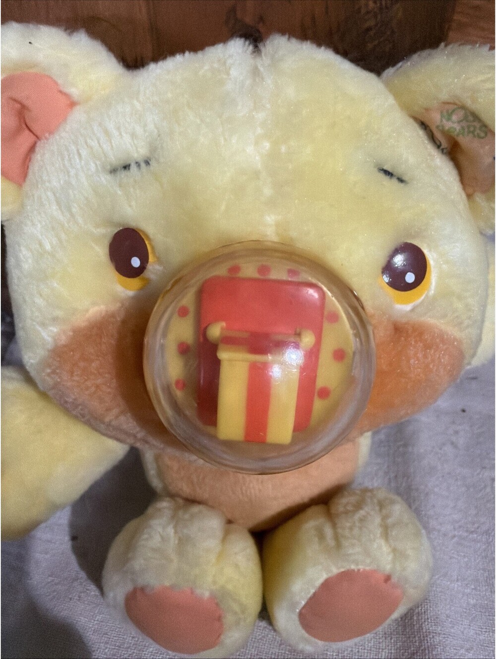 Vintage Nosy Bear Surprise Jack in the Box Nose Plush 11" 1987 Playskool Works - Picture 2 of 8